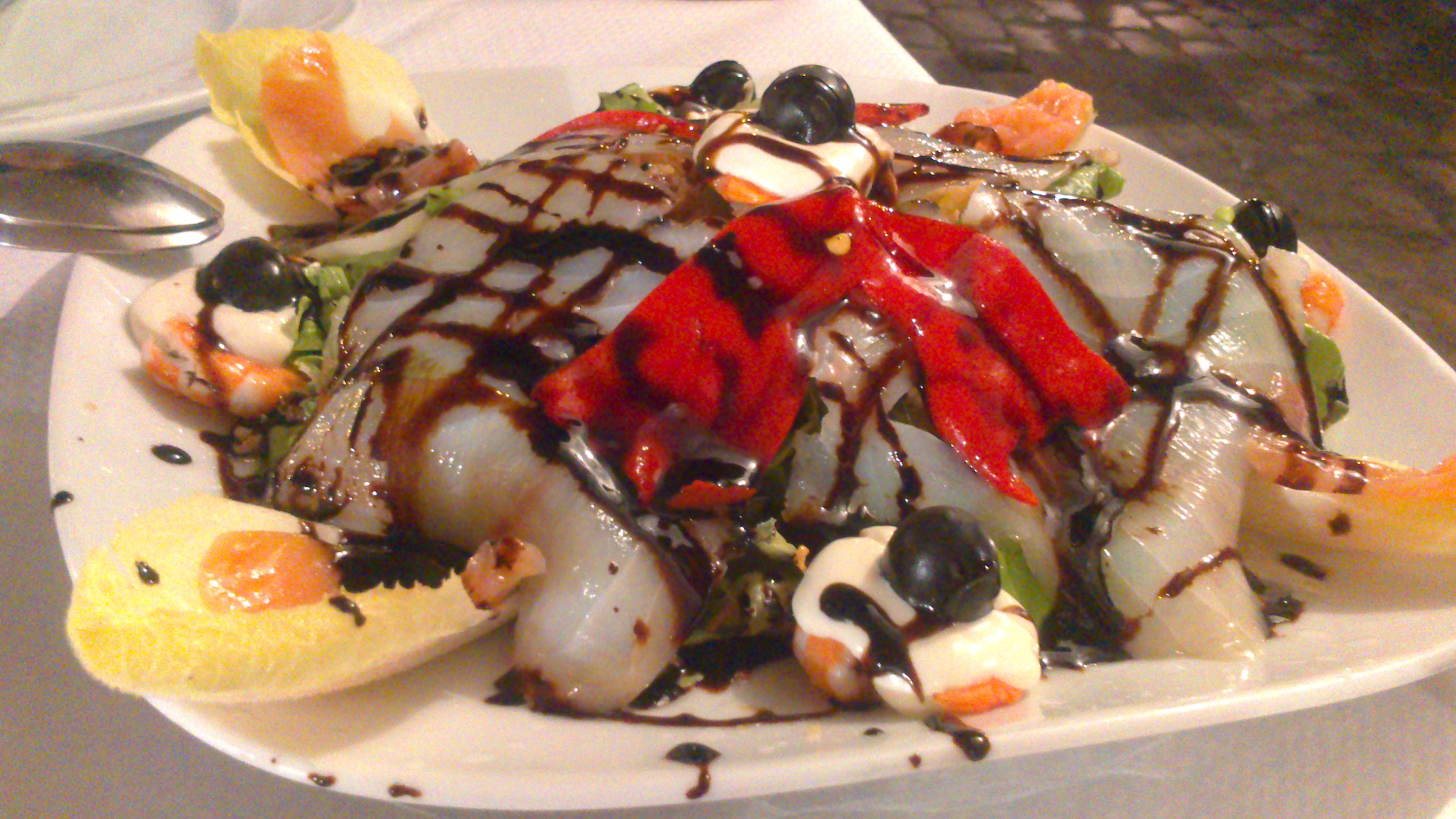 Restaurante Casa Cachupin ensalada